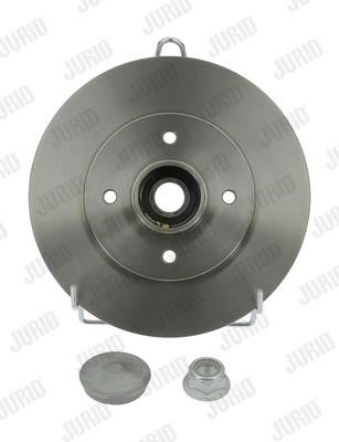Jurid/Bendix 562610J Rear brake disc, non-ventilated 562610J