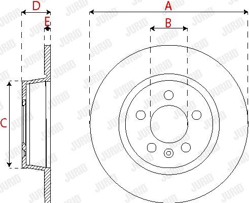 Buy Jurid/Bendix 563255JC at a low price in United Arab Emirates!