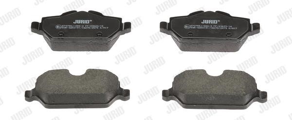 Jurid/Bendix 573755J Brake Pad Set, disc brake 573755J