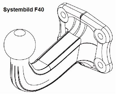 Westfalia 335397900113 Trailer hitch 335397900113