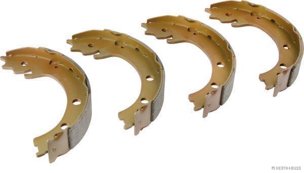 Parking brake shoes Suzuki: J3518000 Jakoparts Handbrake shoes