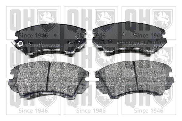 Quinton Hazell BP1662 Brake Pad Set, disc brake BP1662