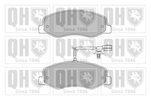 Quinton Hazell BP1801 Brake Pad Set, disc brake BP1801