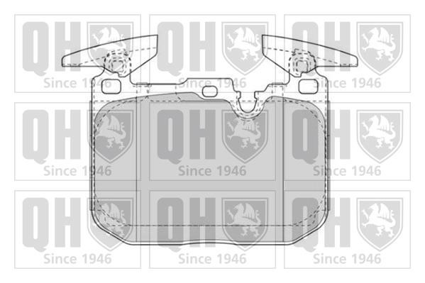 Quinton Hazell BP1835 Brake Pad Set, disc brake BP1835