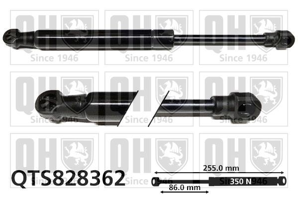Quinton Hazell QTS828362 Gas Spring, boot-/cargo area QTS828362