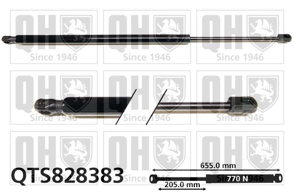 Quinton Hazell QTS828383 Gas Spring, boot-/cargo area QTS828383
