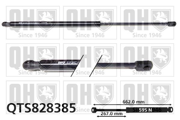 Quinton Hazell QTS828385 Gas Spring, boot-/cargo area QTS828385