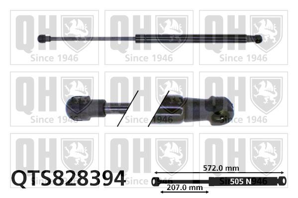 Quinton Hazell QTS828394 Gas Spring, boot-/cargo area QTS828394