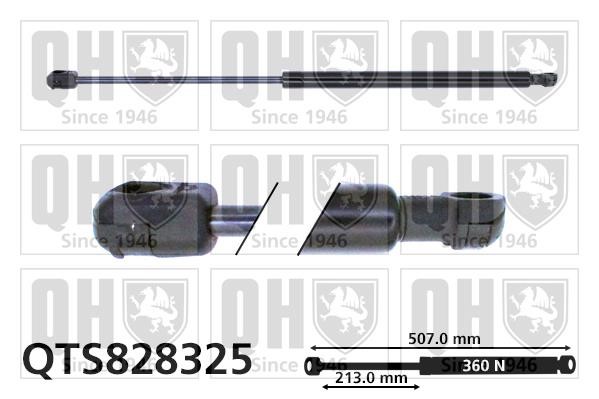 Quinton Hazell QTS828325 Gas Spring, boot-/cargo area QTS828325