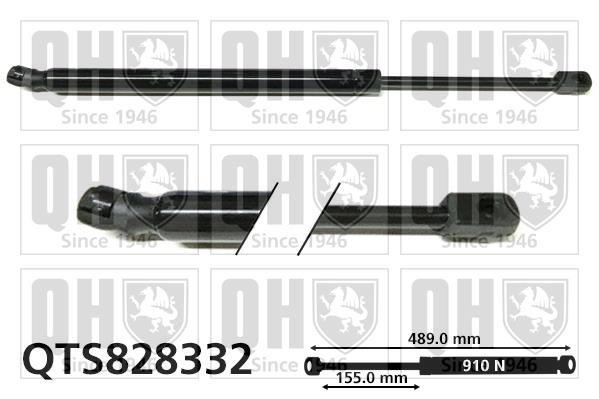 Quinton Hazell QTS828332 Gas Spring, boot-/cargo area QTS828332