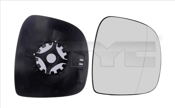 TYC 321-0184-1 Left side mirror insert 32101841