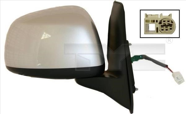 TYC 335-0023 Rearview mirror external right 3350023