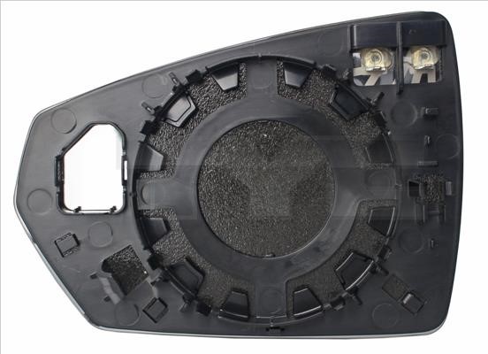 Wing mirror glass, right TYC 337-0317-1