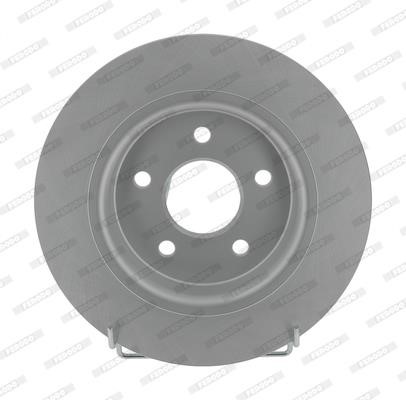 Ferodo DDF1227C Rear brake disc, non-ventilated DDF1227C
