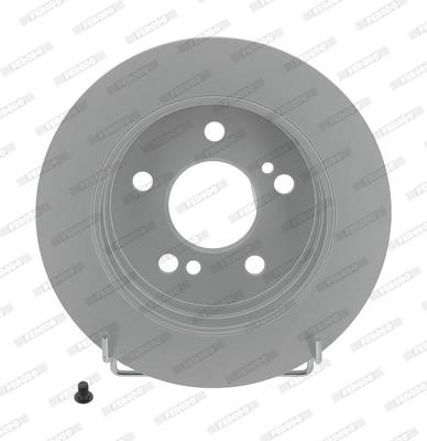 Ferodo DDF122C Rear brake disc, non-ventilated DDF122C