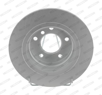 Ferodo DDF1230C Rear brake disc, non-ventilated DDF1230C