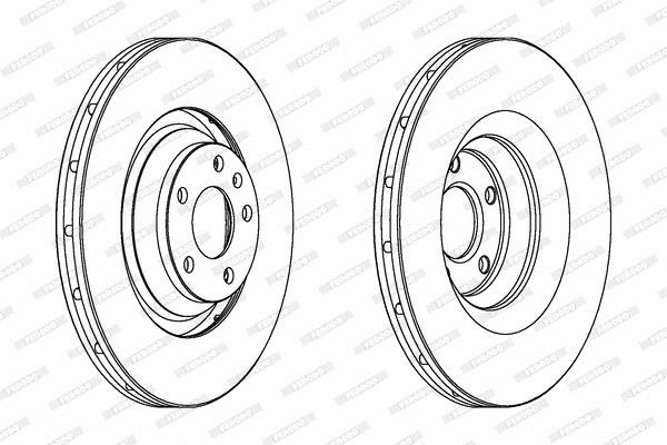 Buy Ferodo DDF1238C-1 at a low price in United Arab Emirates!