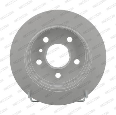 Ferodo DDF1258C Rear brake disc, non-ventilated DDF1258C