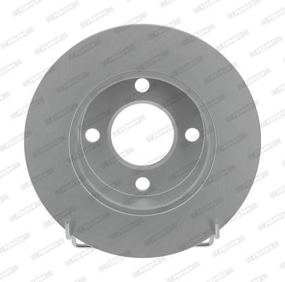 Ferodo DDF128C Rear brake disc, non-ventilated DDF128C