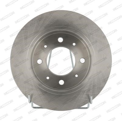Ferodo DDF154-1 Rear brake disc, non-ventilated DDF1541