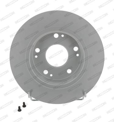 Ferodo DDF1390C Rear brake disc, non-ventilated DDF1390C