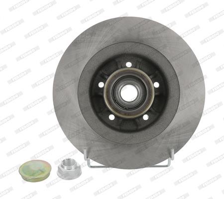Ferodo DDF1569-1 Rear brake disc, non-ventilated DDF15691