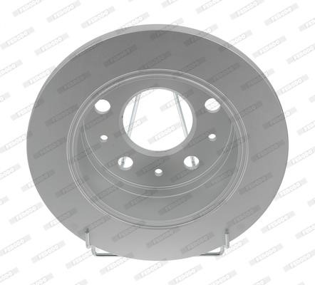 Ferodo DDF1574C Rear brake disc, non-ventilated DDF1574C