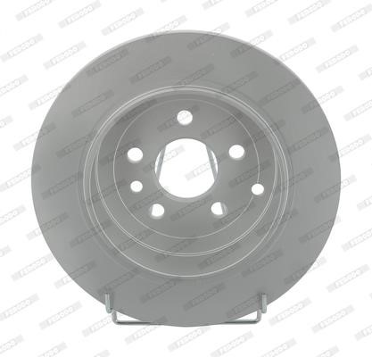 Ferodo DDF1578C Rear brake disc, non-ventilated DDF1578C