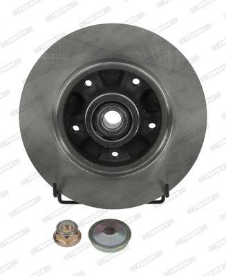 Ferodo DDF1730-1 Rear brake disc, non-ventilated DDF17301