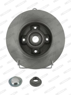 Ferodo DDF1735-1 Rear brake disc, non-ventilated DDF17351
