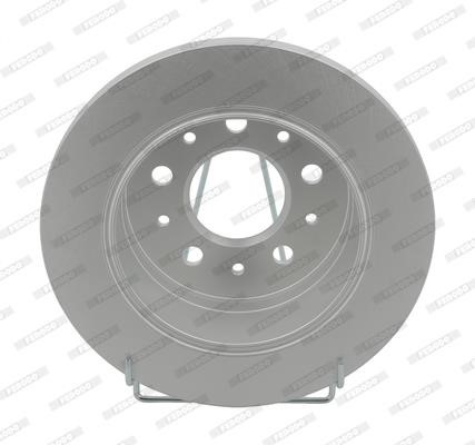 Ferodo DDF1653C Rear brake disc, non-ventilated DDF1653C
