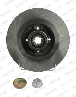 Ferodo DDF1656-1 Rear brake disc, non-ventilated DDF16561