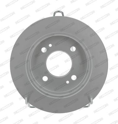 Ferodo DDF1793C Rear brake disc, non-ventilated DDF1793C