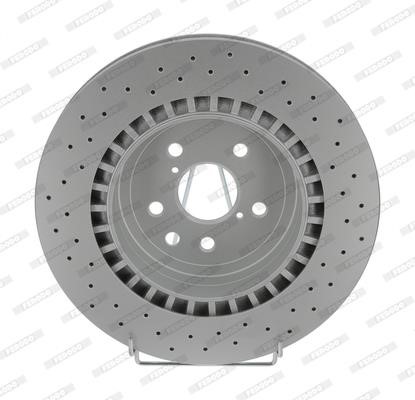 Ferodo DDF1863C1 Rear ventilated brake disc DDF1863C1