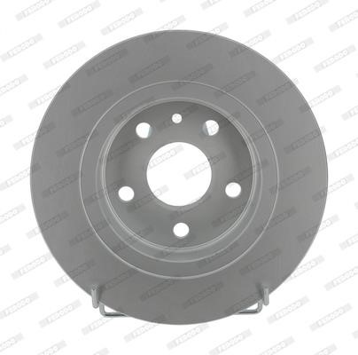 Ferodo DDF1872C Rear brake disc, non-ventilated DDF1872C