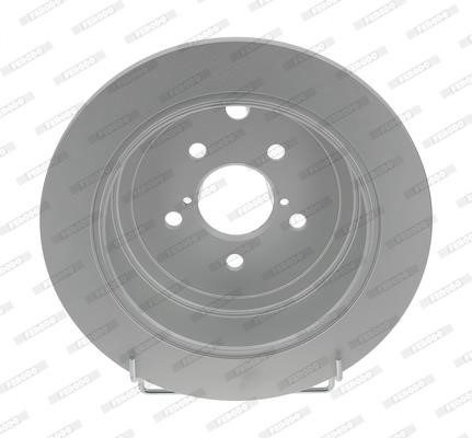 Ferodo DDF1883C Rear brake disc, non-ventilated DDF1883C