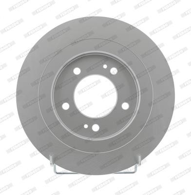 Ferodo DDF2200C Rear brake disc, non-ventilated DDF2200C