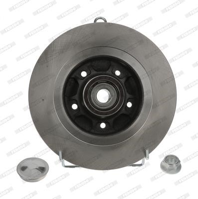 Ferodo DDF2265-1 Rear brake disc, non-ventilated DDF22651