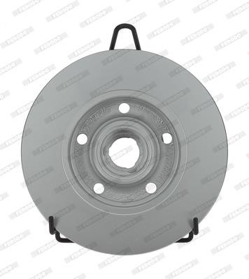 Ferodo DDF266C-1 Rear brake disc, non-ventilated DDF266C1