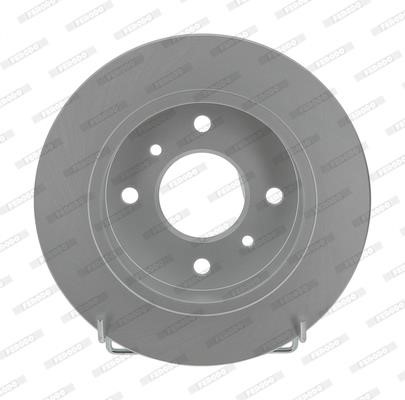 Ferodo DDF267C Rear brake disc, non-ventilated DDF267C