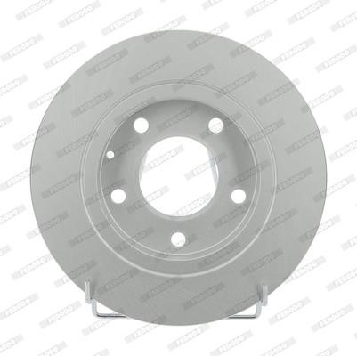 Ferodo DDF524C Rear brake disc, non-ventilated DDF524C