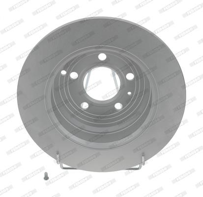 Ferodo DDF552C Rear brake disc, non-ventilated DDF552C