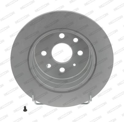 Ferodo DDF814C Rear brake disc, non-ventilated DDF814C