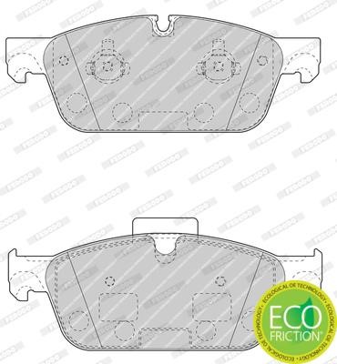 FERODO PREMIER brake pad set Ferodo FDB 4693
