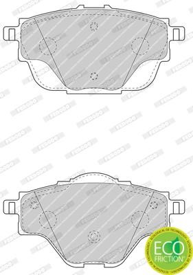 FERODO PREMIER brake pad set Ferodo FDB4766