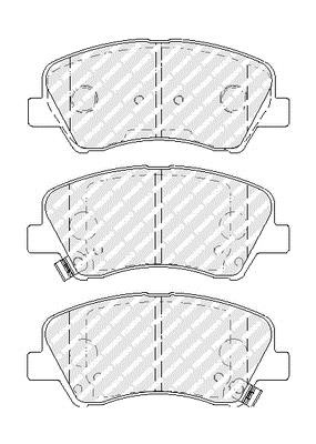 Ferodo FDB5135 FERODO PREMIER disc brake pads, set FDB5135