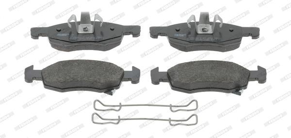 Brake pad Opel Corsa E: FDB4866 Ferodo FERODO PREMIER brake pad set