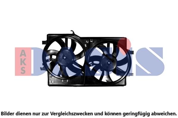 Dasis 018022N Fan, radiator 018022N