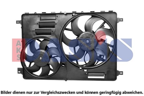 Dasis 028015N Hub, engine cooling fan wheel 028015N
