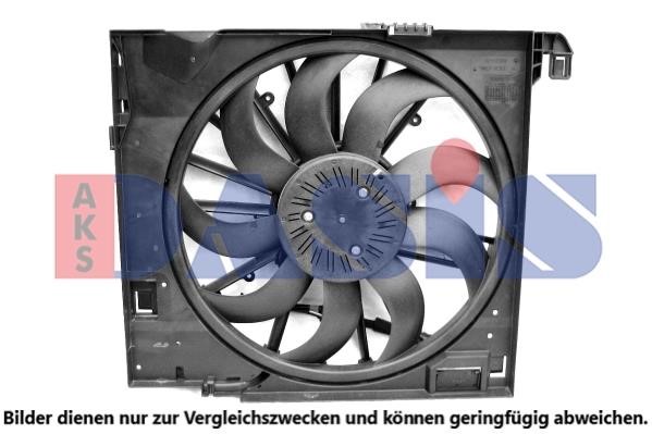 Dasis 028016N Hub, engine cooling fan wheel 028016N